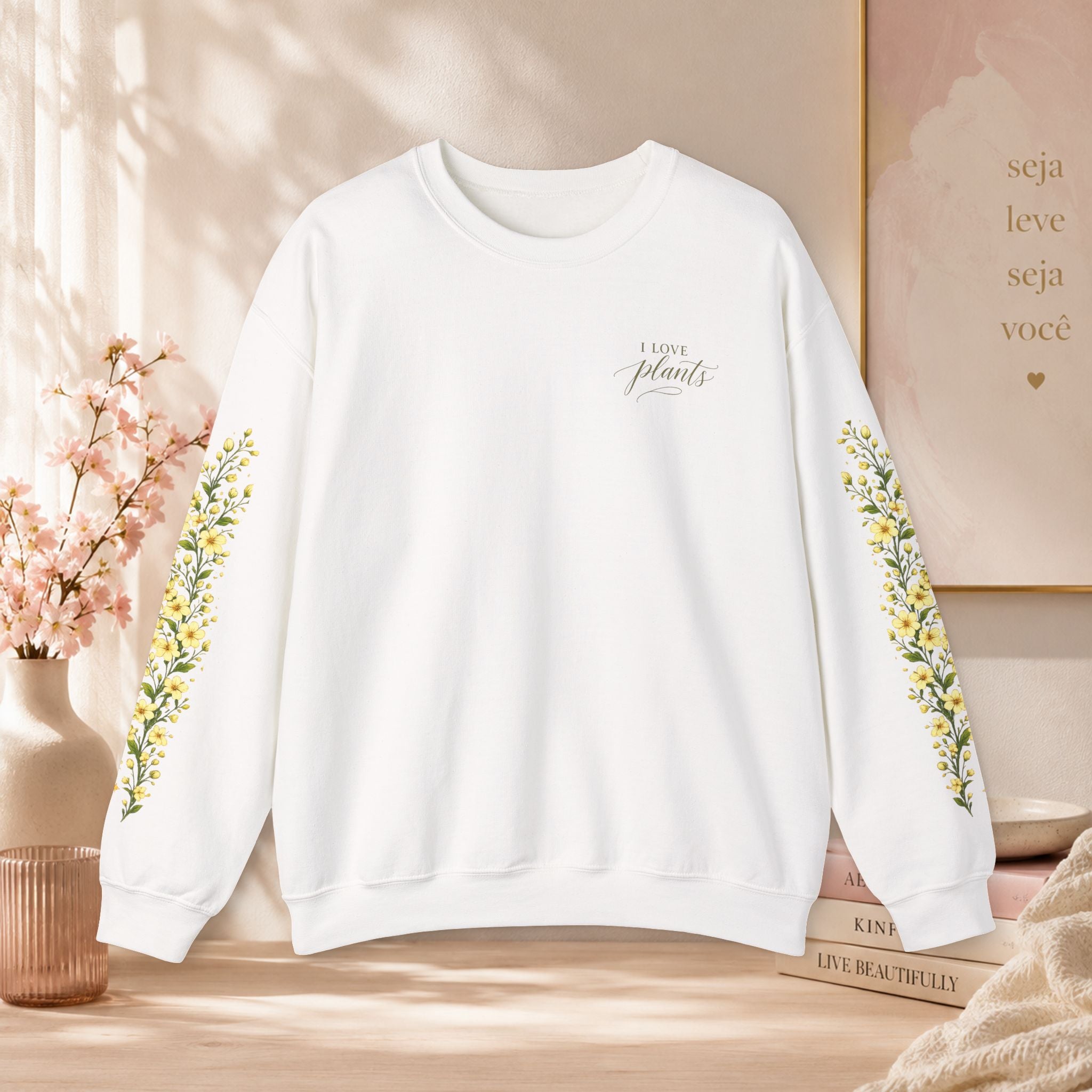 Sweatshirt Woman, coleção Floral, estampa floral