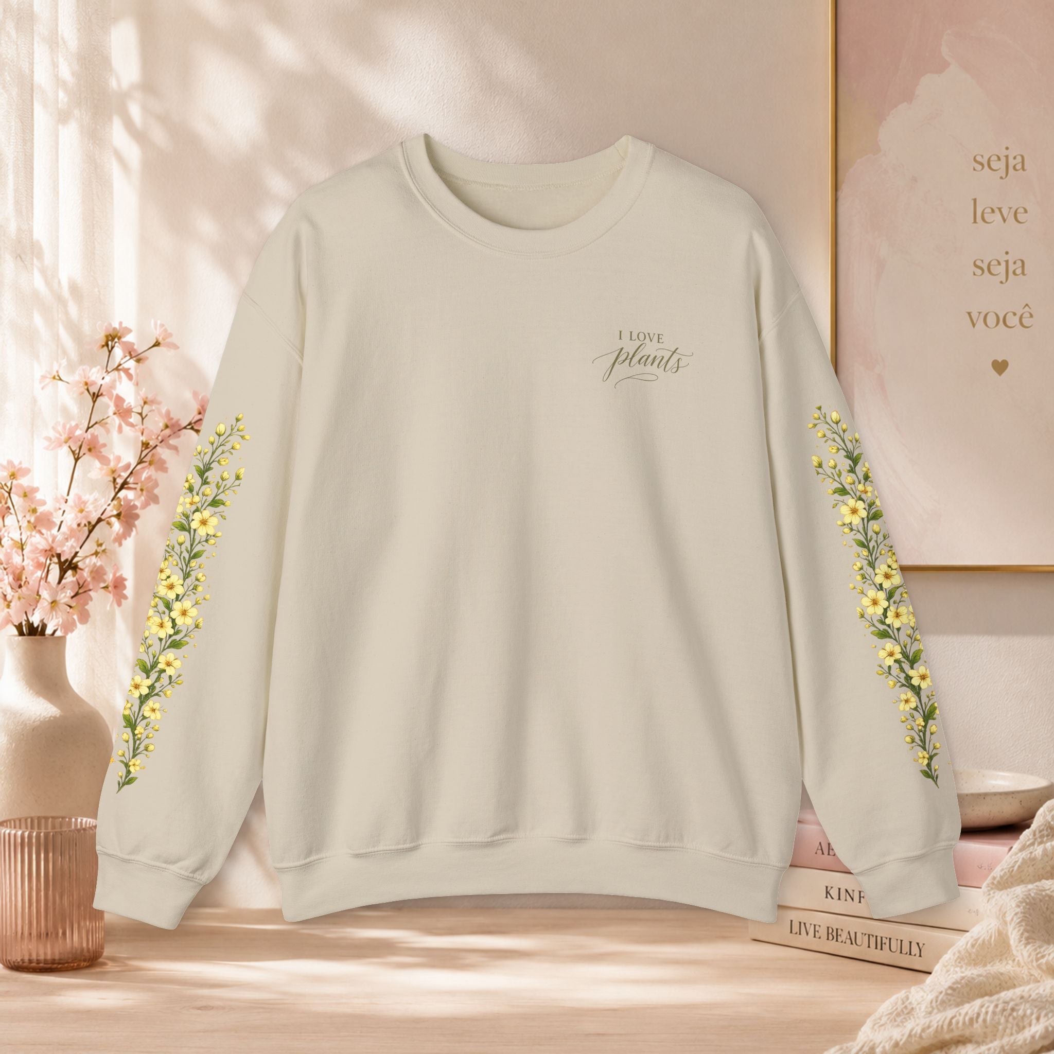 Sweatshirt Woman, coleção Floral, estampa floral