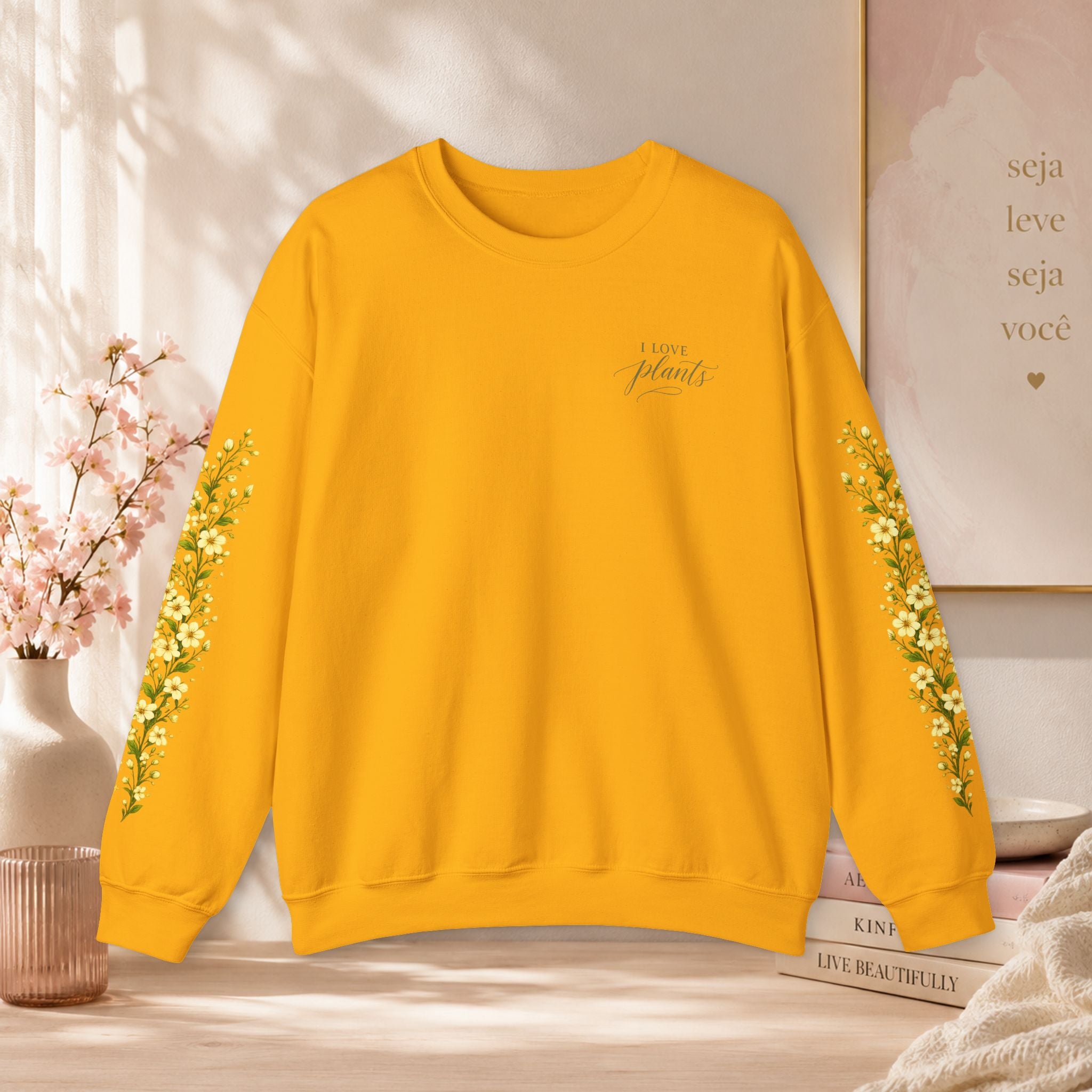 Sweatshirt Woman, coleção Floral, estampa floral