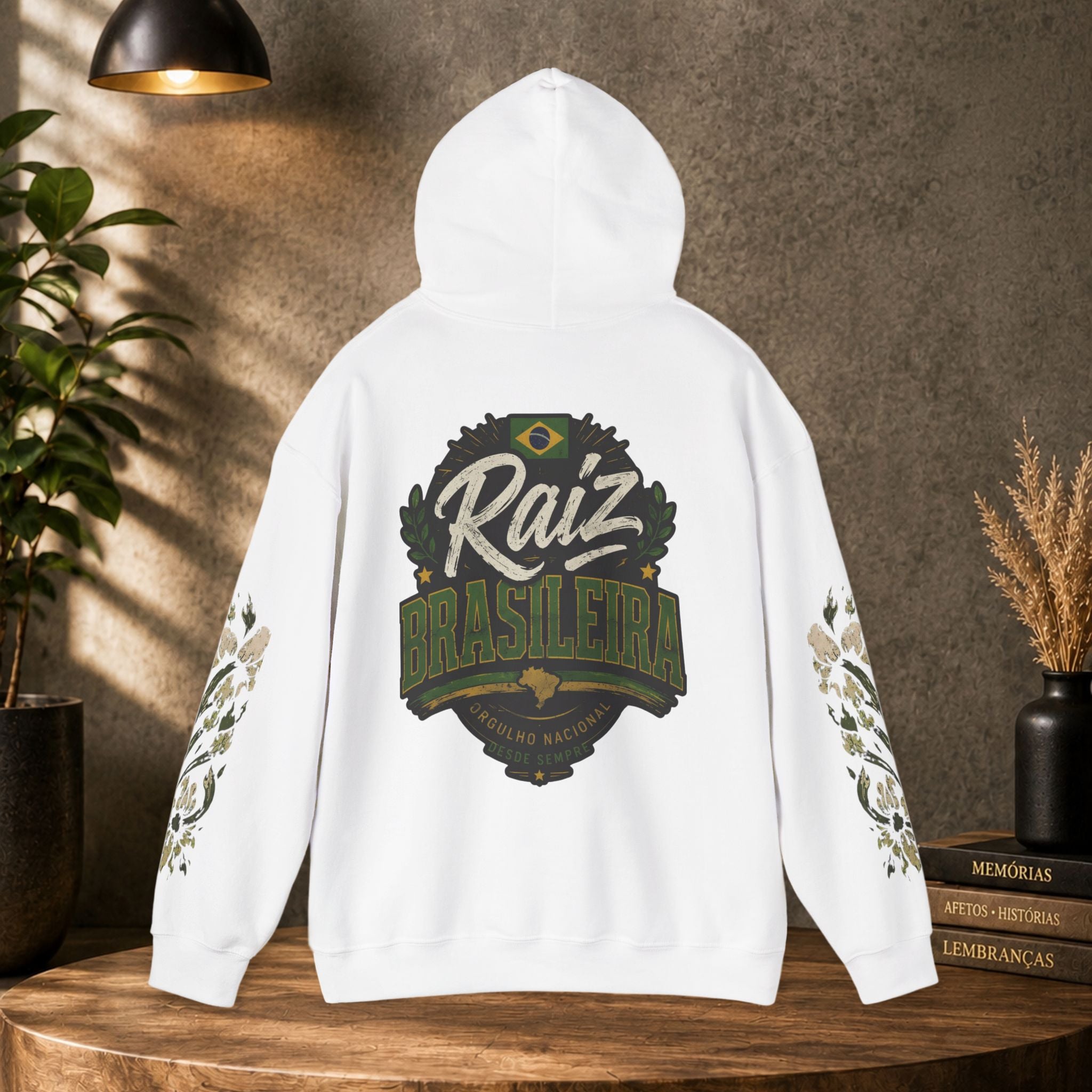 Hoodie man, moletom com capuz masculino, coleção Brasileiros em Portugal