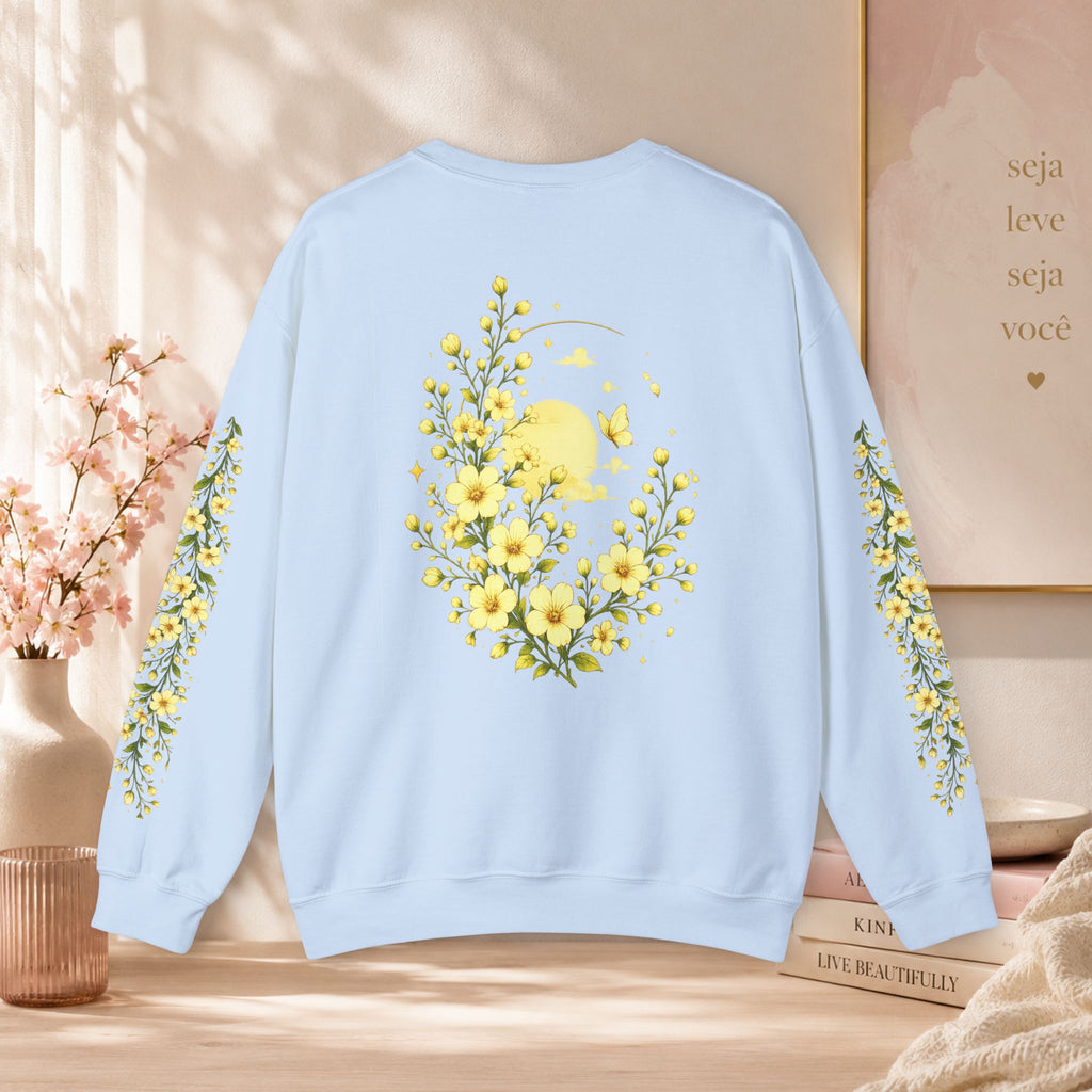 Sweatshirt Woman, coleção Floral, estampa floral