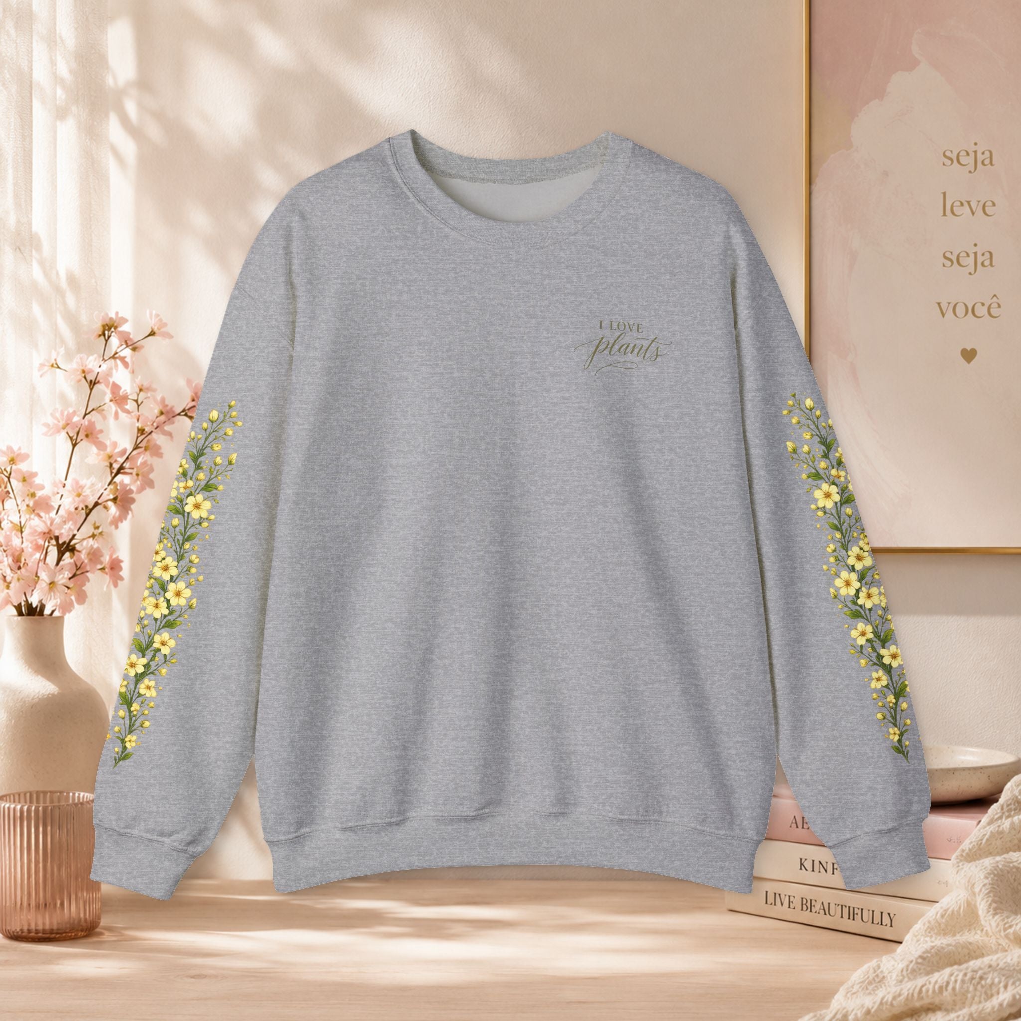 Sweatshirt Woman, coleção Floral, estampa floral