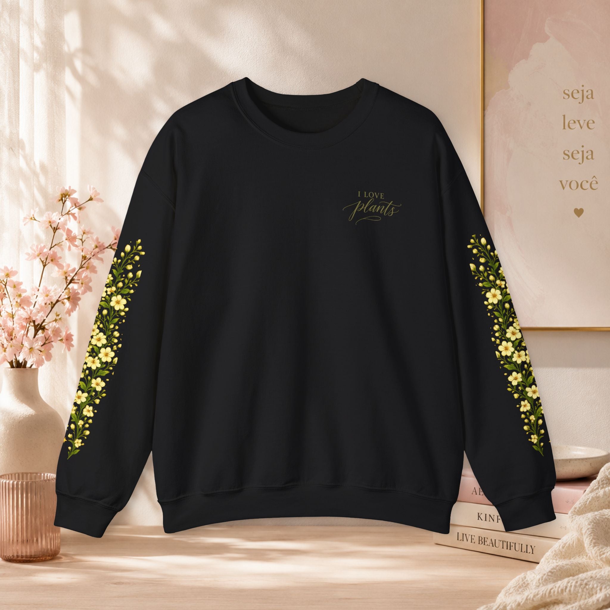 Sweatshirt Woman, coleção Floral, estampa floral