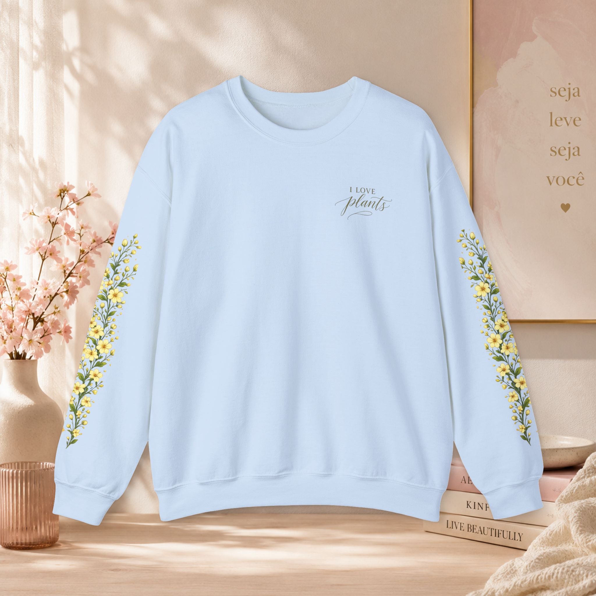 Sweatshirt Woman, coleção Floral, estampa floral