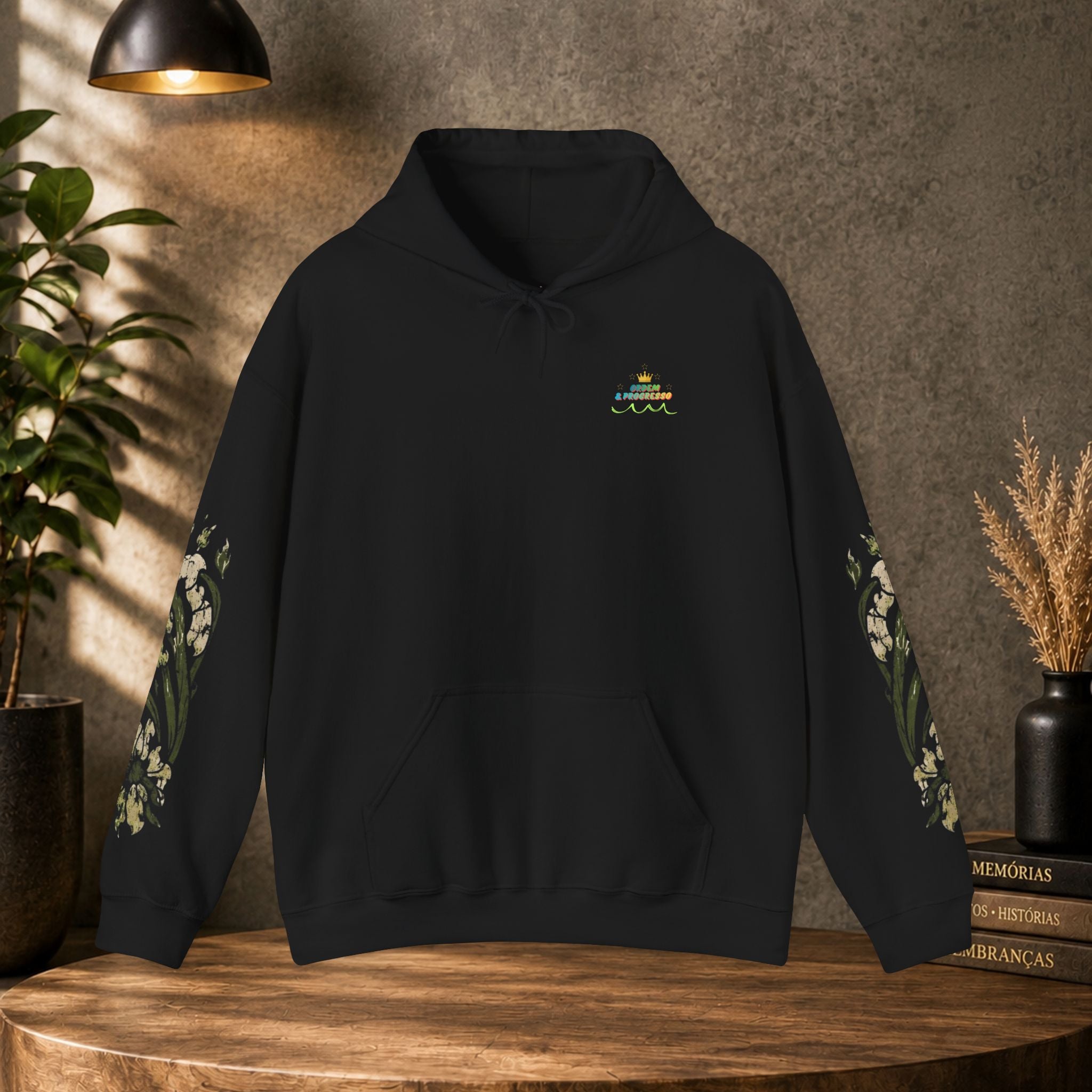 Hoodie man, moletom com capuz masculino, coleção Brasileiros em Portugal