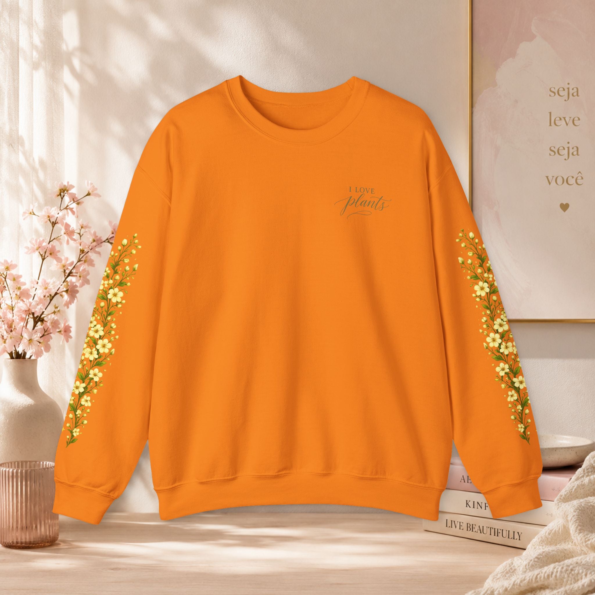 Sweatshirt Woman, coleção Floral, estampa floral