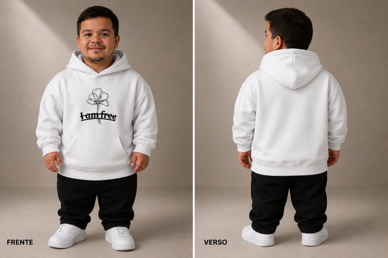 Classic Unisex Pullover Hoodie | Gildan® 1850, coleção frases motivacionais