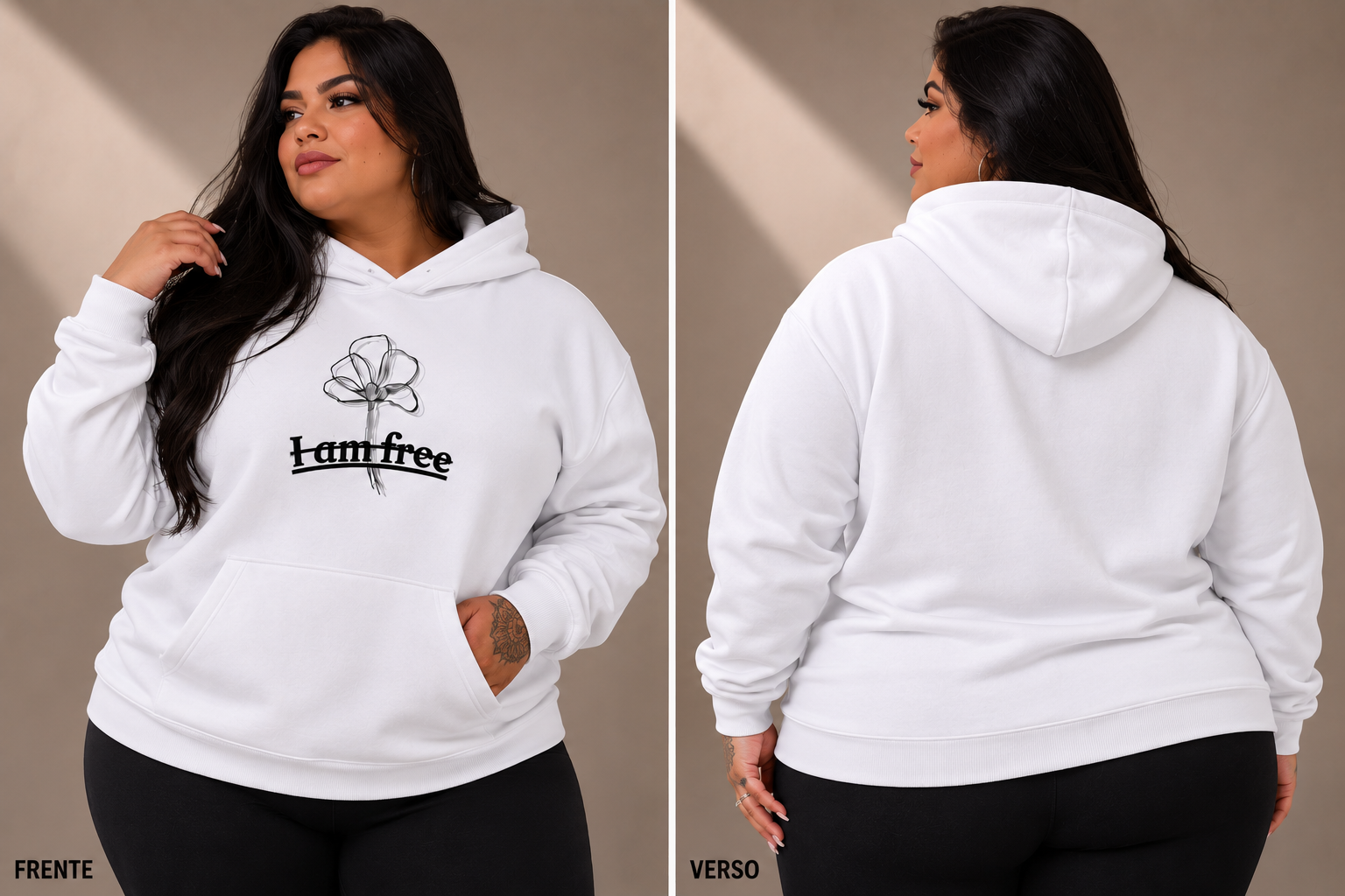 Classic Unisex Pullover Hoodie | Gildan® 1850, coleção frases motivacionais
