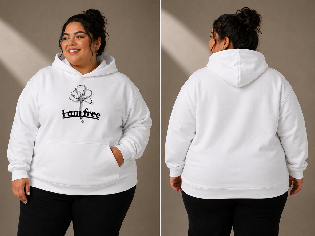 Classic Unisex Pullover Hoodie | Gildan® 1850, coleção frases motivacionais