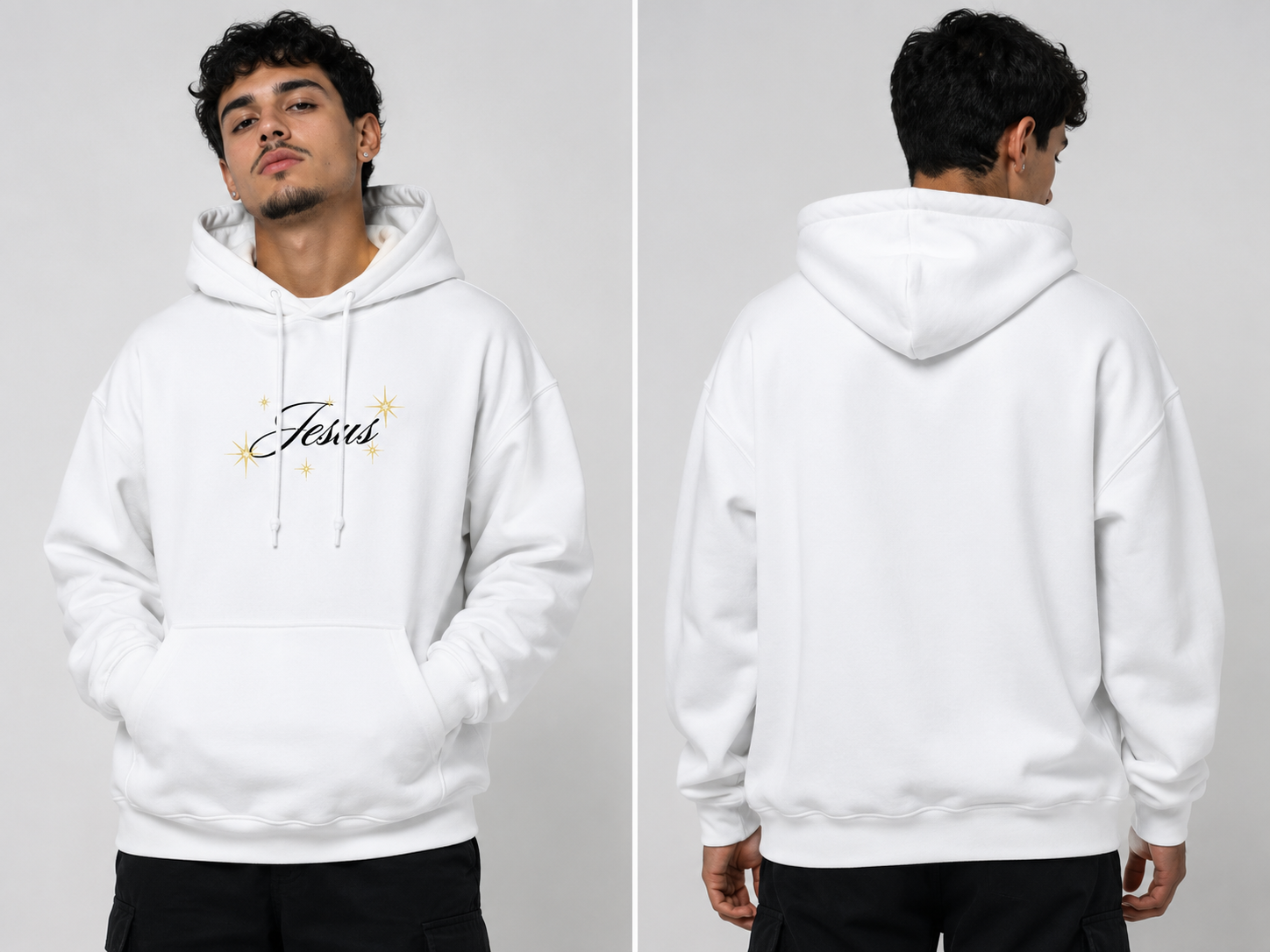 Classic Unisex Pullover Hoodie | Gildan® 18500 coleção frases gospel