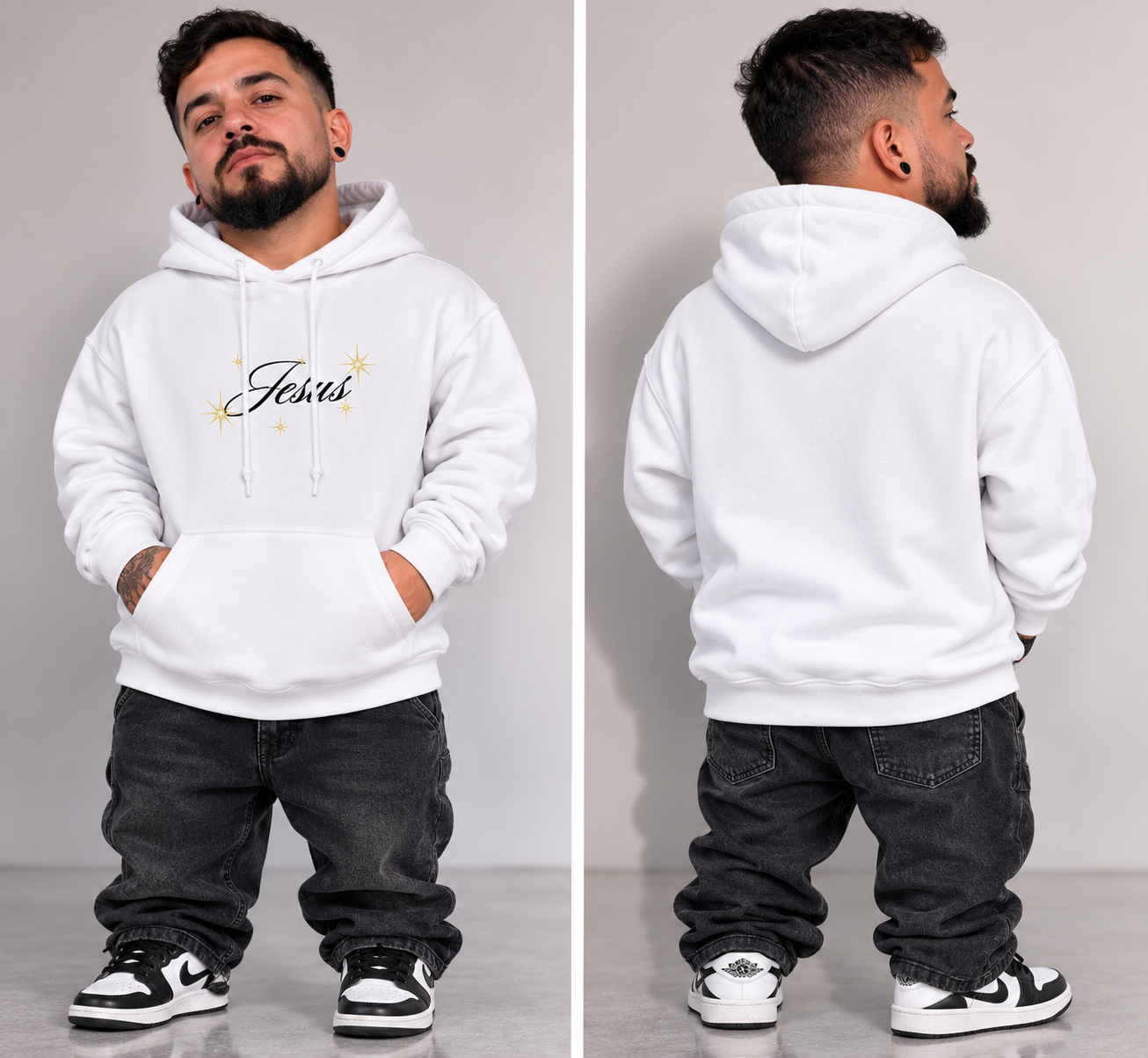 Classic Unisex Pullover Hoodie | Gildan® 18500 coleção frases gospel