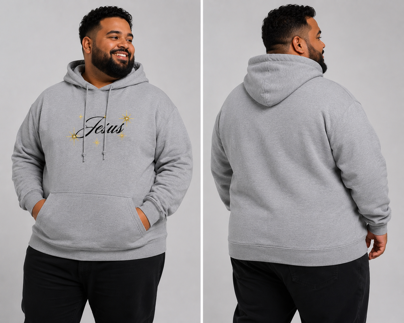 Classic Unisex Pullover Hoodie | Gildan® 18500 coleção frases gospel