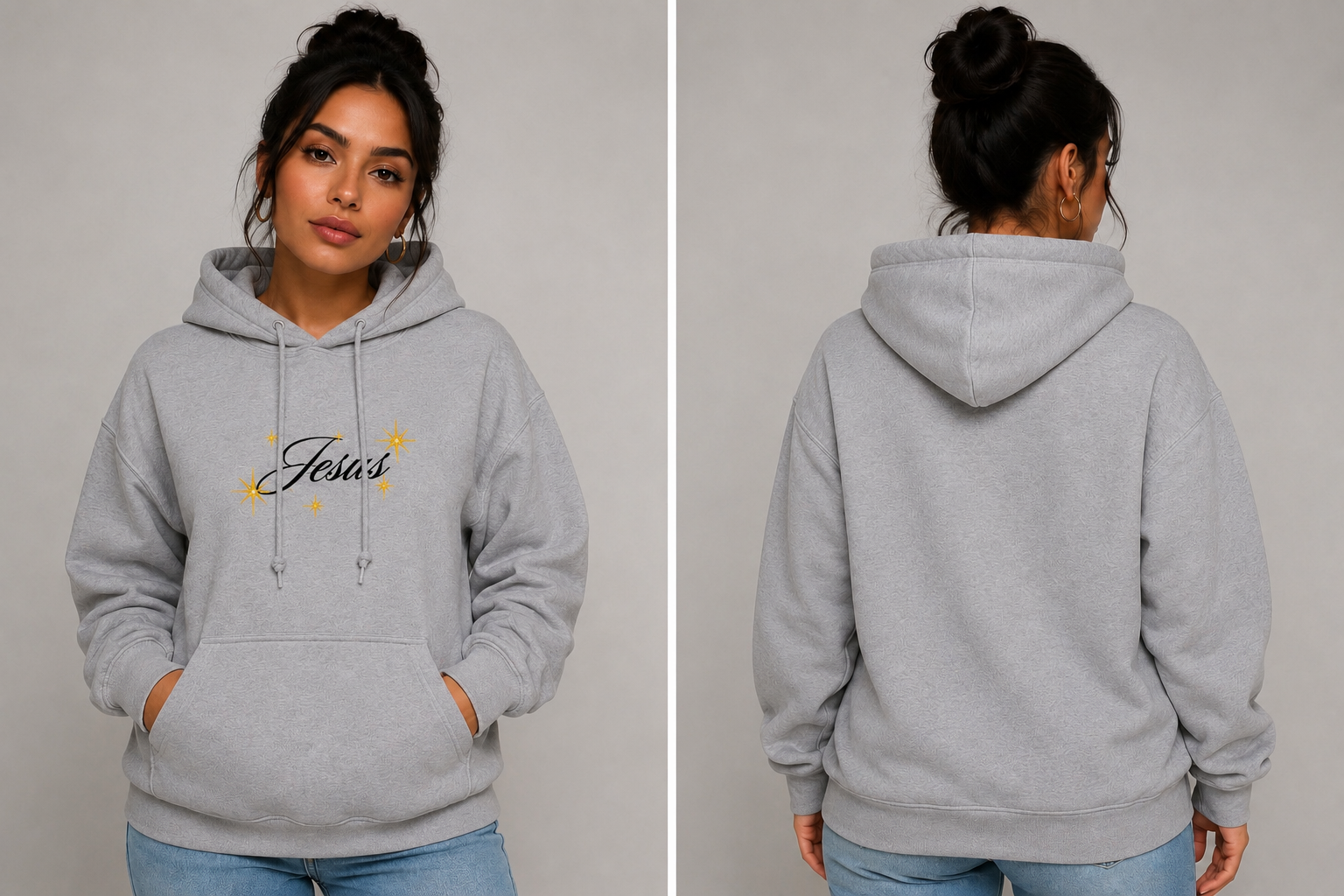 Classic Unisex Pullover Hoodie | Gildan® 18500 coleção frases gospel