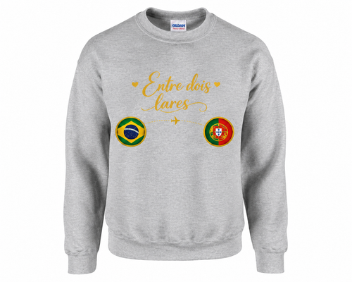 Classic Unisex Crewneck Sweatshirt, coleção Brasileiros em Portugal