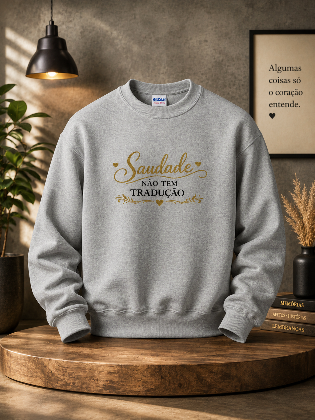 Classic Unisex Crewneck Sweatshirt | Gildan® 18000, Coleção Brasileiros em Portugal